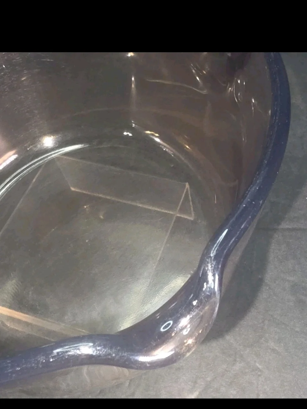 Visions By Corning 1 Liter Saucepan W Lid Amber Glass Made In The USA EUC